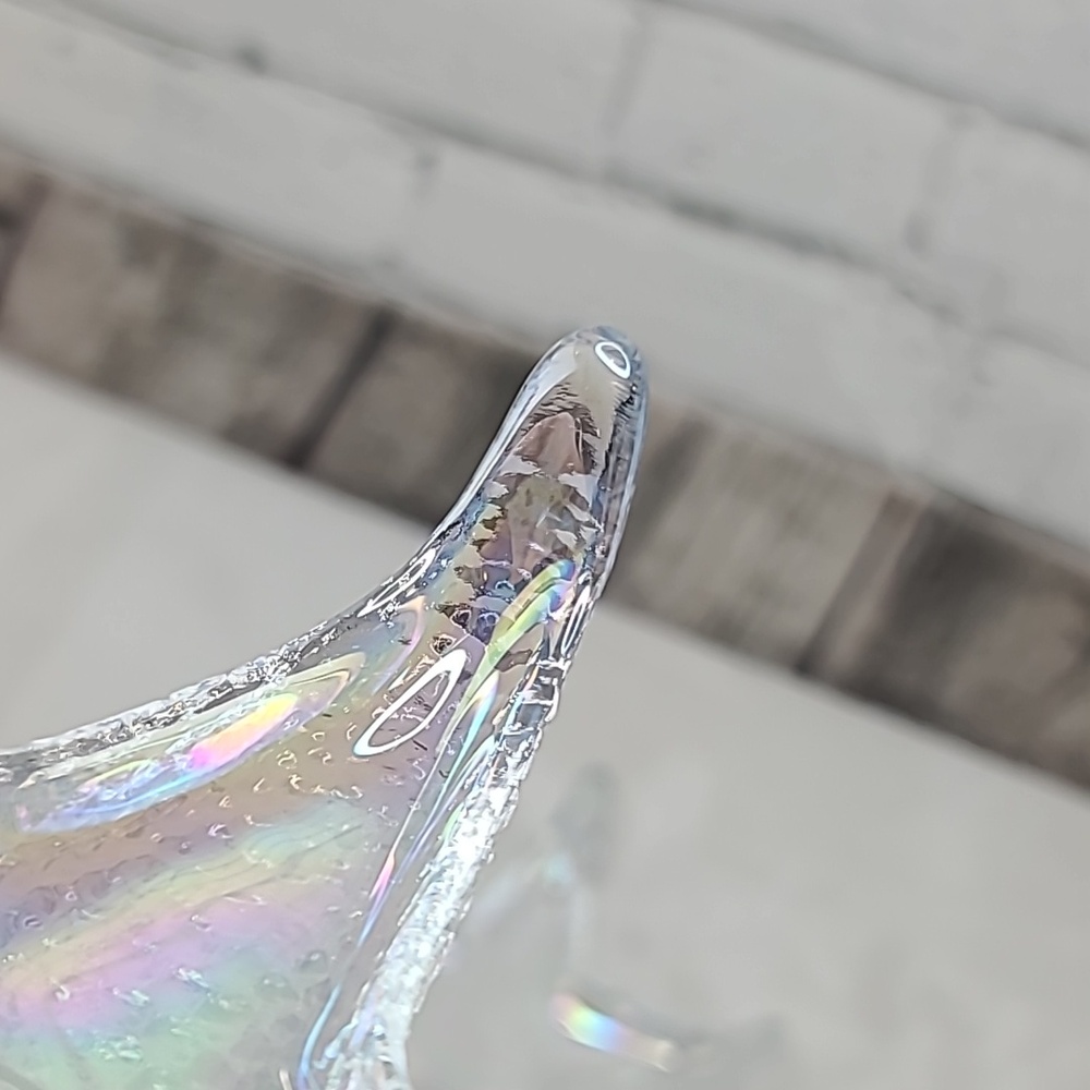 Akcam (4) Vintage Iridescent Starfish Appetizer/Tidbit Dishes Handmade in Turkey - Picture 17 of 17